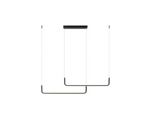 Lampa wisząca Malawi Basic czarna LED CCT Light Prestige