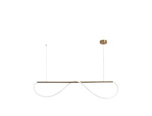 Lampa wisząca Meleca M złota LED CCT Light Prestige