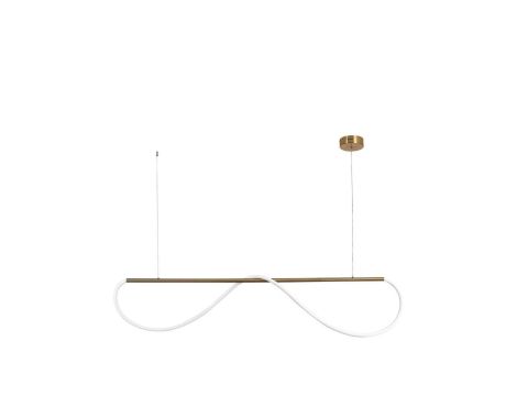 Lampa wisząca Meleca M złota LED CCT Light Prestige