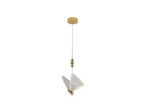 Lampa wisząca Mariposa 1 złota LED CCT Light Prestige