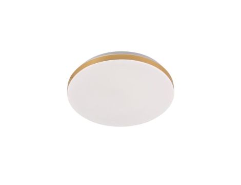 Plafon Babilon 33 cm złoty LED 4000K Light Prestige