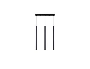 Lampa wisząca Lungo 3 linia czarna 3xG9 Light Prestige
