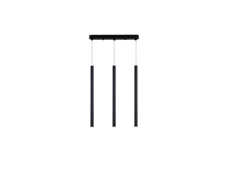 Lampa wisząca Lungo 3 linia czarna 3xG9 Light Prestige