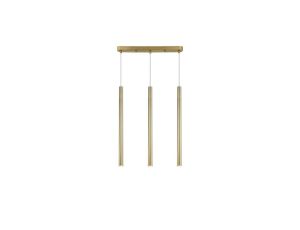 Lampa wisząca Lungo 3 linia złota 3xG9 Light Prestige