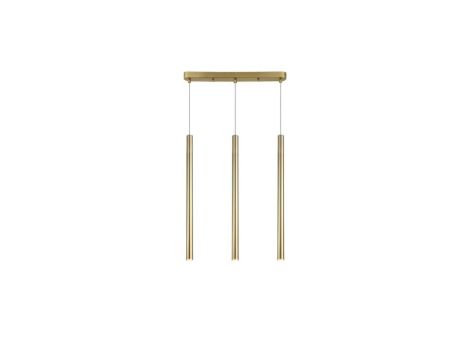 Lampa wisząca Lungo 3 linia złota 3xG9 Light Prestige