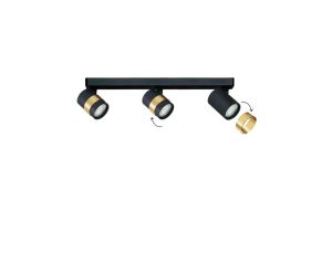 Spot Anillo 3 czarny 3xGU10 Light Prestige