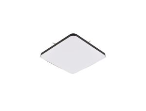 Plafon kwadratowy Babilon 33 cm czarny LED 4000K Light Prestige