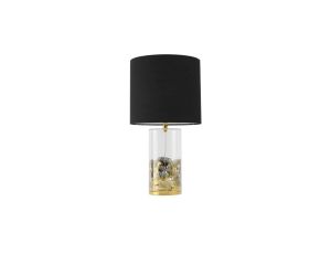 Lampa stołowa Sunflower czarno - transparentna 1xE27 Light Prestige