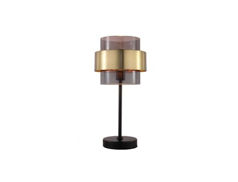 Lampa stołowa Miele biurkowa czarna 1xE14 Light Prestige