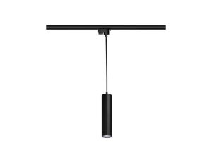 Lampa wisząca do szynoprzewodu Snow 1F czarna 1xGU10 Light Prestige