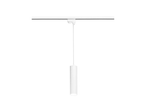 Lampa wisząca do szynoprzewodu Snow 3F biała 1xGU10 Light Prestige