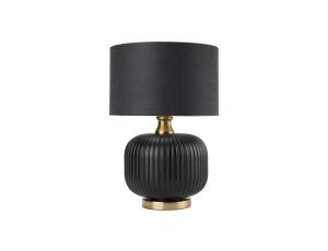 Lampa stołowa Tamiza 48 cm czarna 1xE27 Light Prestige