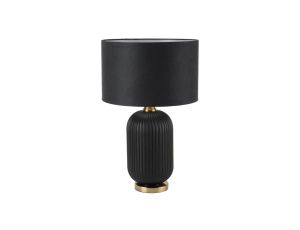 Lampa stołowa Tamiza 65 cm czarna 1xE27 Light Prestige