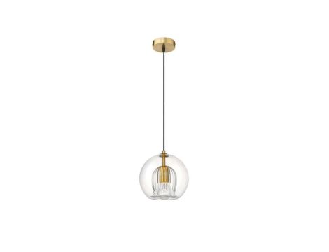 Lampa wisząca Arette złota 1xE27 Light Prestige
