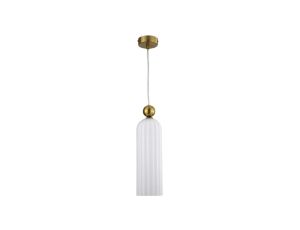 Lampa wisząca Piega 1 biała 1xE14 Light Prestige