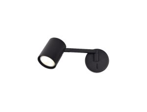 Kinkiet z wysięgnikiem Snow czarny 1xGU10 Light Prestige