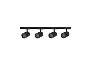 Zestaw oświetlenia szynowego Tokio SET 1F czarny 4xGU10 Light Prestige