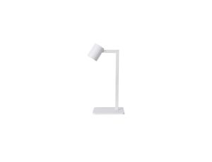 Lampa biurkowa Snow biała 1xGU10 Light Prestige