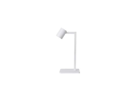 Lampa biurkowa Snow biała 1xGU10 Light Prestige