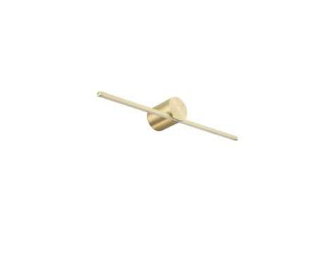 Kinkiet Modern Slim 40 cm złoty LED 3000K Light Prestige