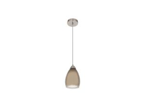 Lampa wisząca Niki dymna 1xE14 Light Prestige