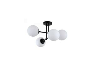 Lampa wisząca Roma 4 czarna 4xE14 Light Prestige