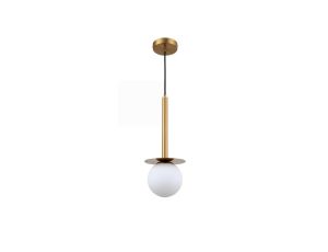 Lampa wisząca Roma 1 złota 1xE14 Light Prestige