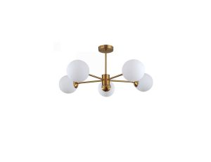 Lampa wisząca Roma 5 złota 5xE14 Light Prestige