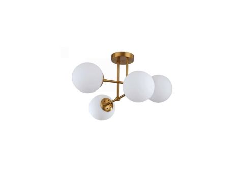 Lampa wisząca Roma 4 złota 4xE14 Light Prestige