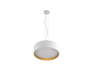 Lampa wisząca Hudson biało - złota LED 4000K Light Prestige