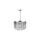 Lampa wisząca Vetro 5 srebrna 5xE14 Light Prestige