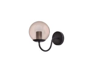 Kinkiet Hook czarny 1xE27 Light Prestige
