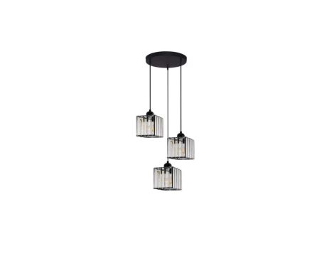 Lampa wisząca Galactico czarna 3xE27 Light Prestige
