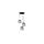 Lampa wisząca Galactico czarna 3xE27 Light Prestige