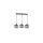 Lampa wiszaca Galactico czarna 3xE27 Light Prestige