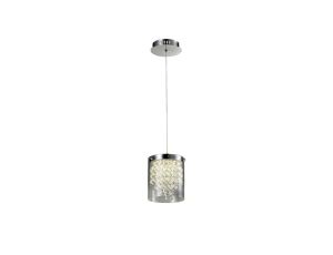 Lampa wisząca Cantos chrom LED 4000K Light Prestige