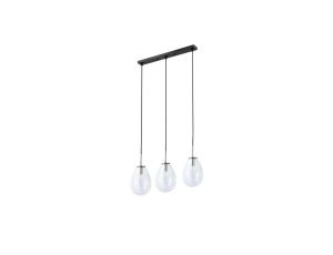 Lampa wisząca Fondi czarna 3xE14 Light Prestige