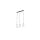 Lampa wisząca Fondi czarna 3xE14 Light Prestige