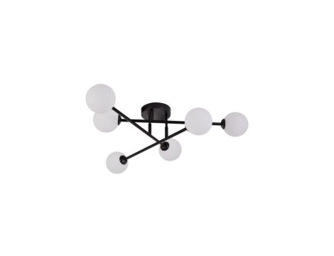 Lampa sufitowa Dorado czarna 6xG9 Light Prestige