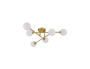 Lampa sufitowa Dorado złota 6xG9 Light Prestige