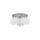 Ozdobny plafon Sada srebrny 5xE14 plus LED Light Prestige
