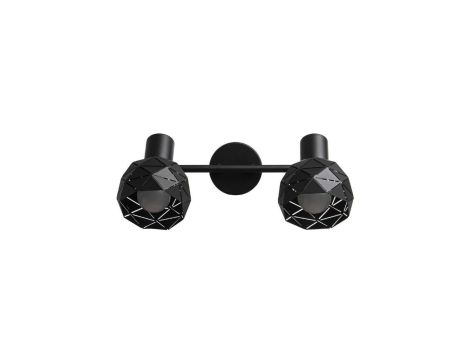 Spot Reus czarny 2xE14 Light Prestige