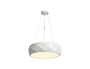 Lampa wisząca Reus biała 3xE27 Light Prestige