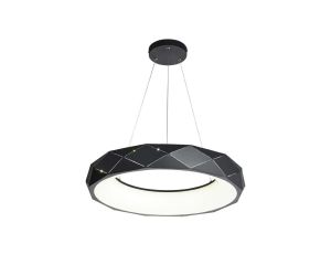 Lampa wisząca Reus czarna LED 4000K Light Prestige