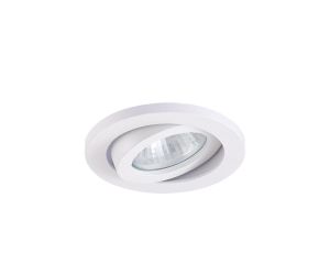 Ruchome oczko podtynkowe Lagos białe IP20 1xGU10 Light Prestige