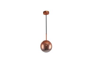 Lampa wisząca Palla miedziana 1xE14 Light Prestige