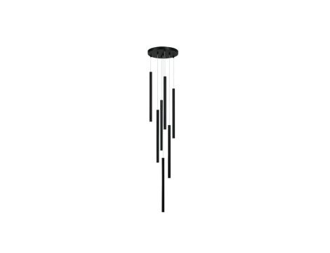 Lampa wisząca Lungo 7 czarna 7xG9 Light Prestige