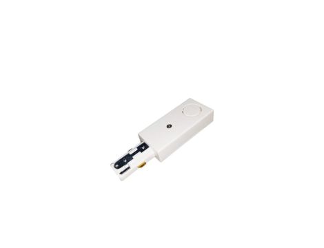 Zasilanie końcowe 1F białe Light Prestige