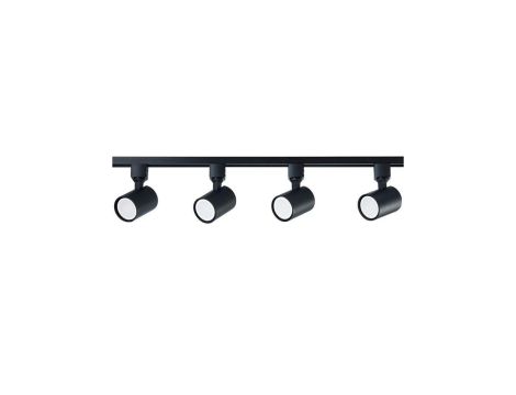Zestaw oświetlenia szynowego Snow SET 3F czarny 4xGU10 Light Prestige