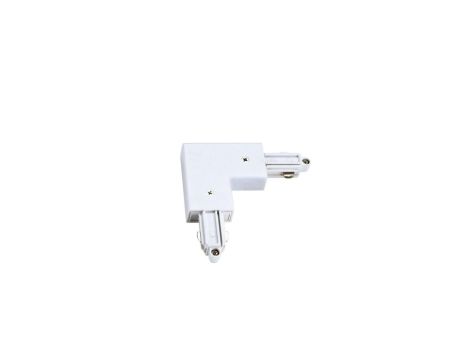 Łącznik L 1F biały Light Prestige